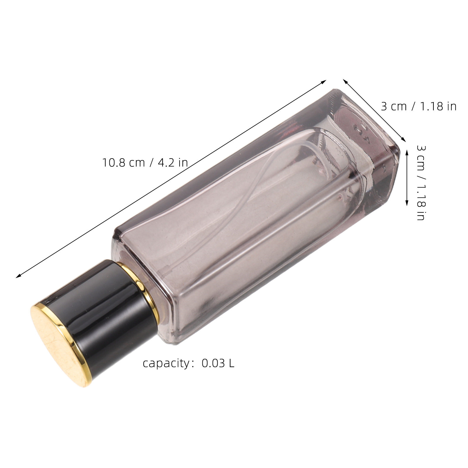 5Pcs Glass Perfume Atomizer Tr - Misting Bottle Fine recension och pris